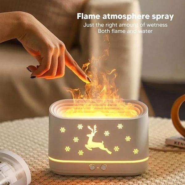 Flame Design Humidifier | Essential Oil Frame Diffuser | Mufta Mart