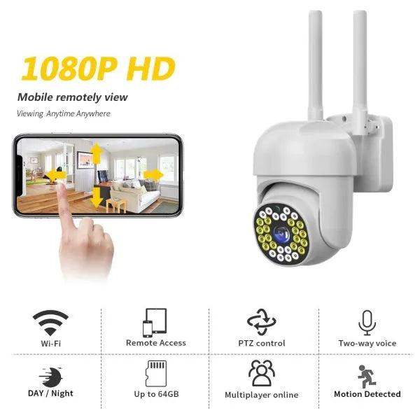 Ptz Wifi Camera Hb66 | Cctv Security Camera | Mufta Mart